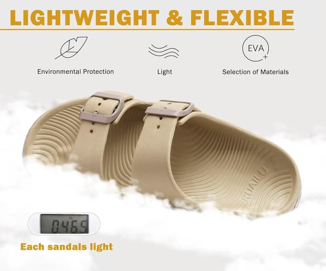 Thumbnail 6 de KuaiLu Women’s Recovery Sandals with Arch Support & Adjustable Straps