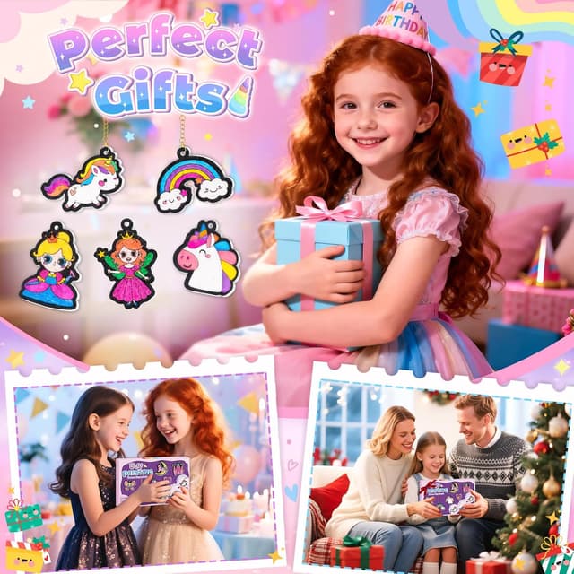 Detalle 2 de Craft kit 3D Aqua Puffs Unicorns