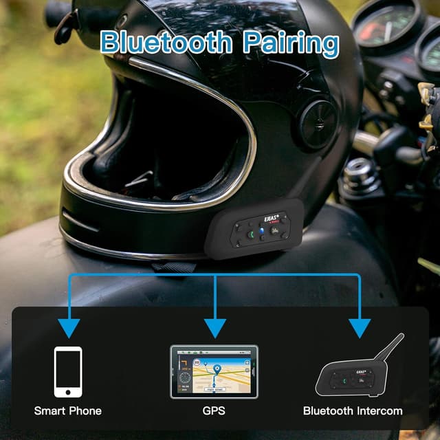 Thumbnail 6 de EJEAS V6 Pro interfono moto Bluetooth 12