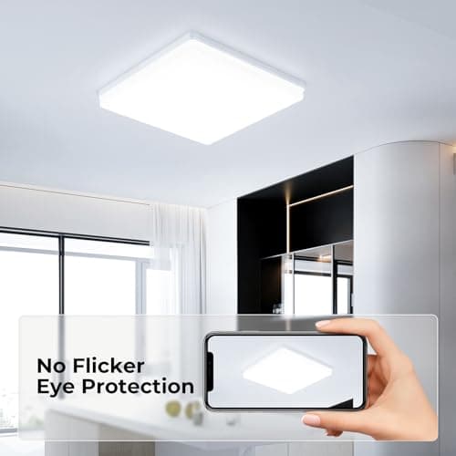 Detalle 2 de Kuwork plafón LED 48 W 4800 lm 6500K