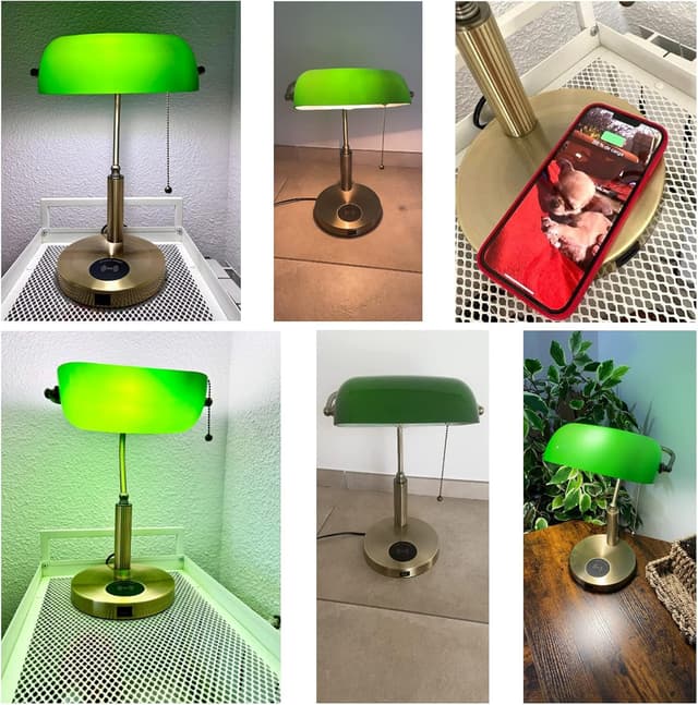 Thumbnail 6 de FIRVRE Bankers Desk Lamp