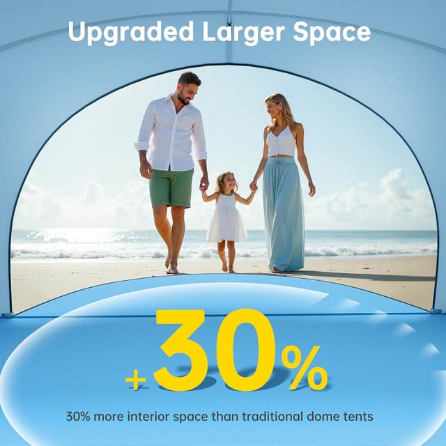 Thumbnail 1 de Raynesys Beach Tent Sun Shelter, UPF50+