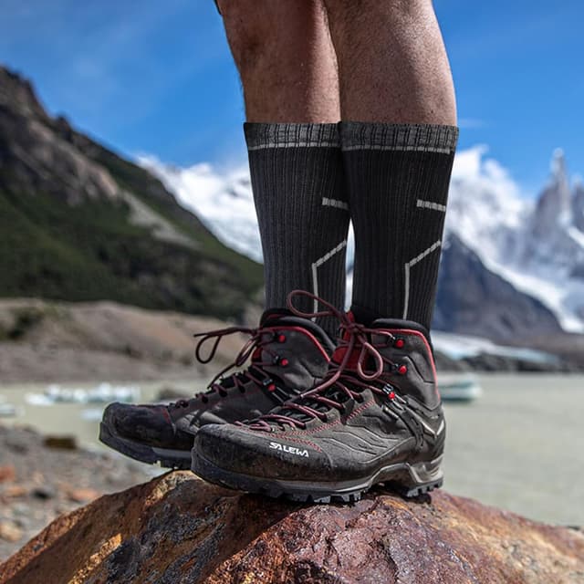 Detalle 2 de Cirorld Wandersocken für Herren & Damen – atmungsaktive Outdoor-Sportsocken (3 Paar) gegen Blasen