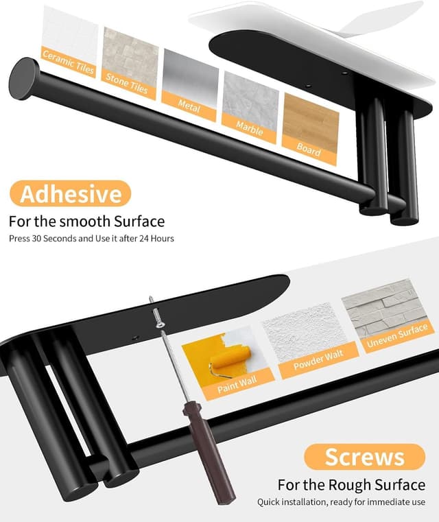 Thumbnail 4 de Under Cabinet Towel Holder