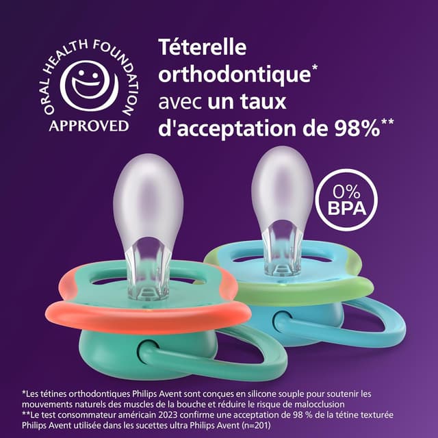 Thumbnail 2 de Philips Avent SCF087/27 sucettes 6–18 mois