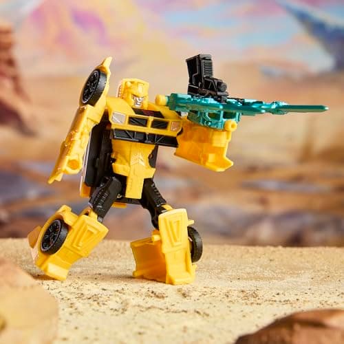 Thumbnail 9 de Hasbro Transformers Cyberworld Bumblebee, figura 2 en 1