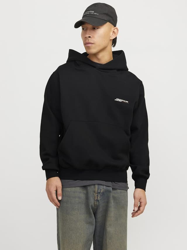 Detalle 2 de JACK & JONES Kapuzenpullover Rückenprint