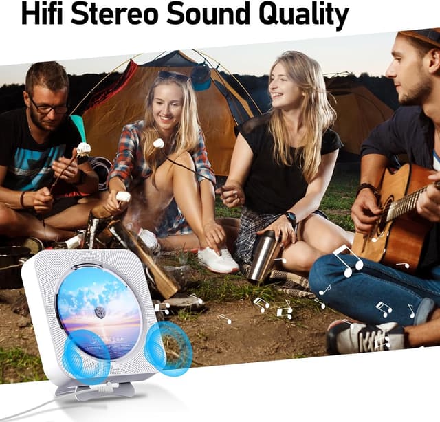 Thumbnail 4 de MICOCIOUS Bluetooth CD Player with Bluetooth 5.1