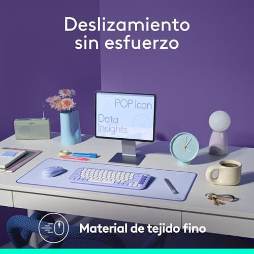 Thumbnail 5 de Logitech Desk Mat Studio Series alfombrilla grande lila 🖱