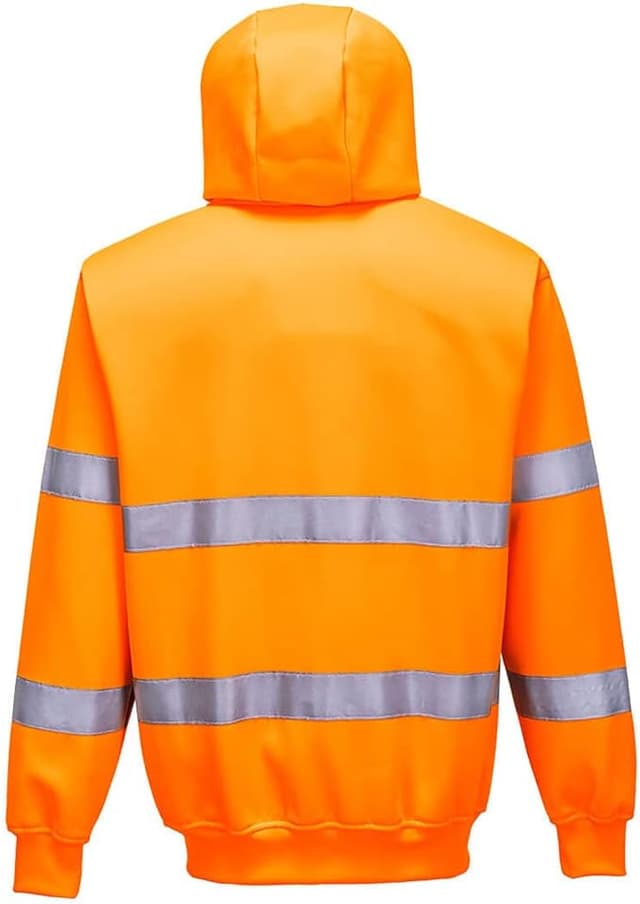 Thumbnail 1 de Portwest B305ORRL Sweat zippé HiVis orange taille L