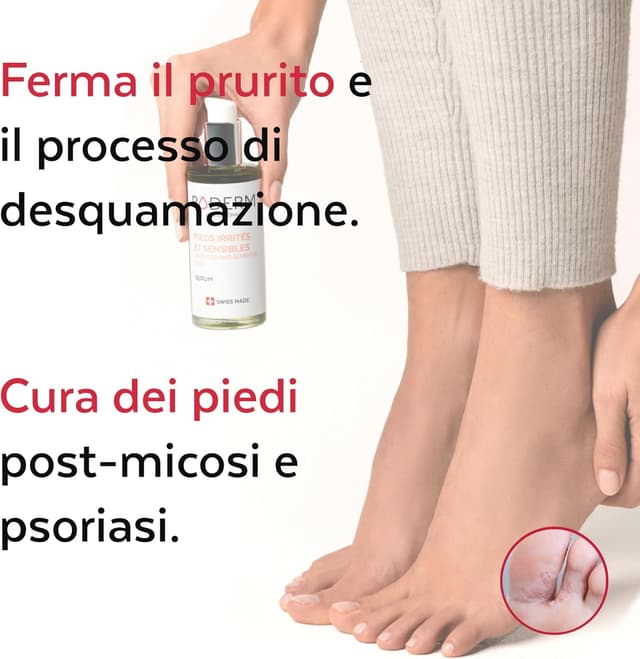 Detalle 2 de PODERM Olio di Siero Piedi Tea Tree