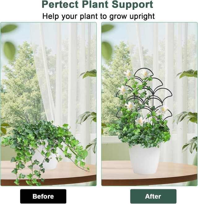 Detalle 1 de LyAZKMY 4 Pack Plant Trellis