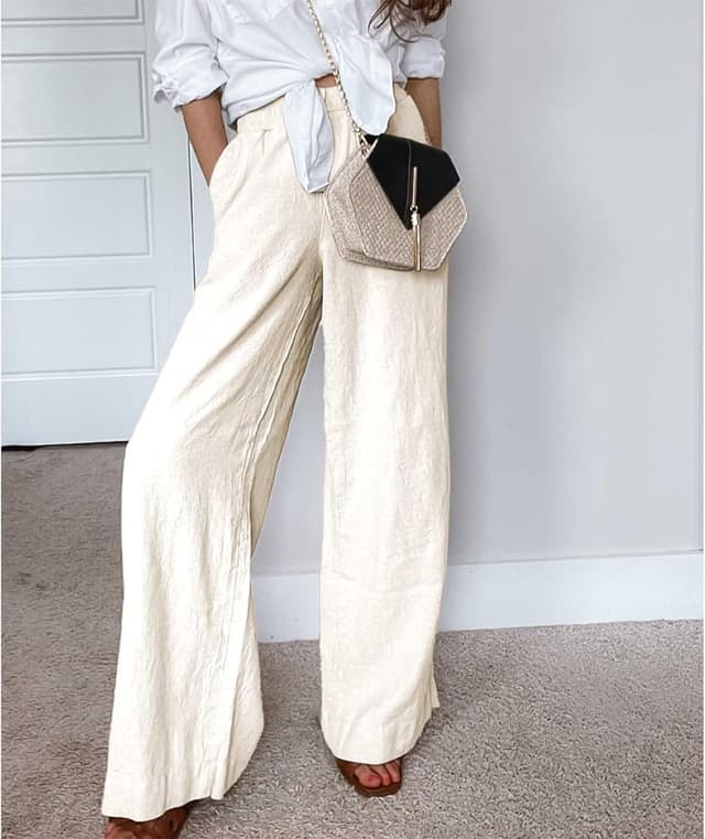 Thumbnail 5 de Duyang Cotton Linen Palazzo Pants