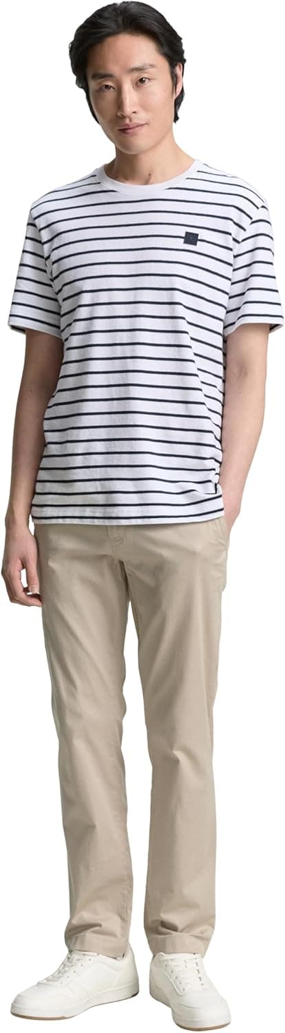 Detalle de TOM TAILOR Pantaloni Regular da Uomo: comfort quotidiano con vestibilità comoda