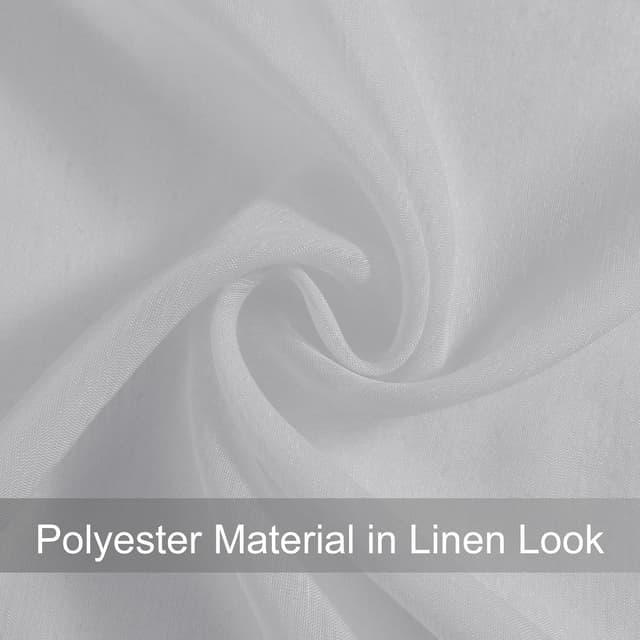 Detalle 1 de DWCN Voilages à œillets 140x260 cm