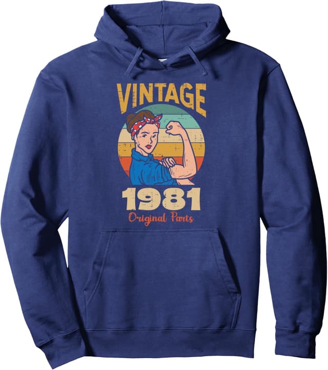 Thumbnail 4 de Femme Vintage 1981 Rosie RIveteuse Sweat à Capuche