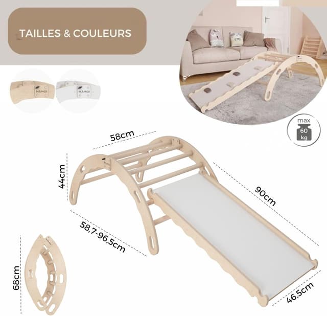 Thumbnail 1 de MAMOI Triangle Escalade et Toboggan