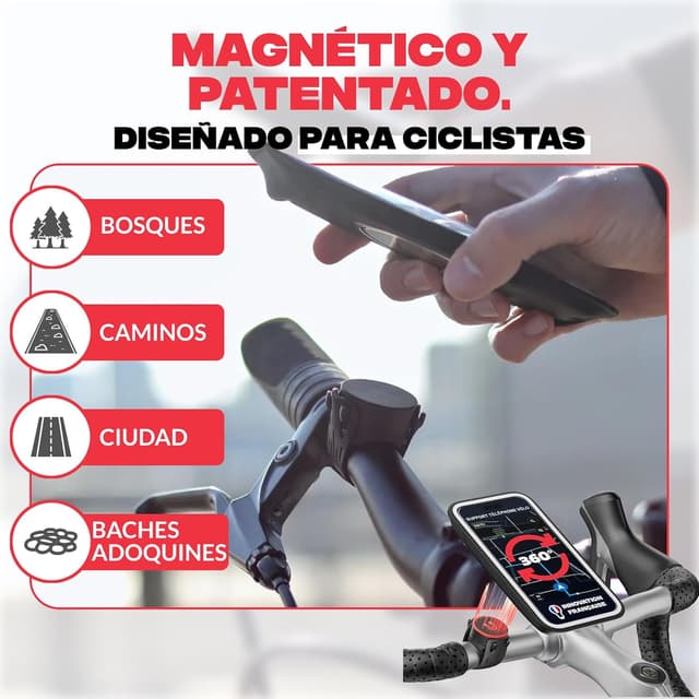 Detalle 1 de Shapeheart soporte móvil magnético