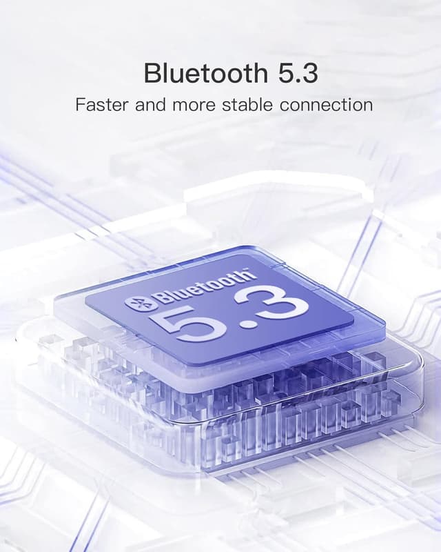 Detalle de Inateck Surface Go Tastatur (KB02028) für Surface Go 4/3/2/1 – Bluetooth 5.3, Touchpad & 7-farbige Hintergrundbeleuchtung