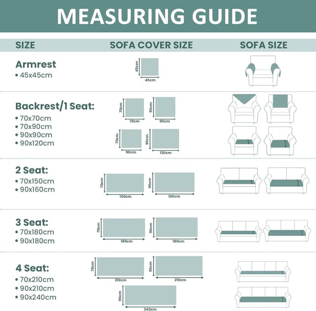 Detalle de Ystyle Copridivano in pile morbido con base antiscivolo, telo lavabile per divani 1/2/3/4 posti e chaise longue (turchese, 90x90 cm)