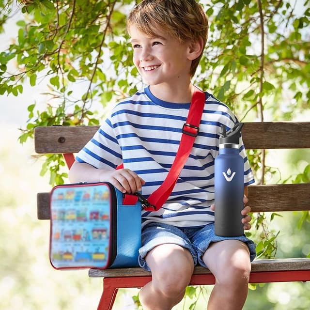 Detalle 2 de Motswedi Borraccia Termica Bambini da 500 ml a doppia parete con cannuccia