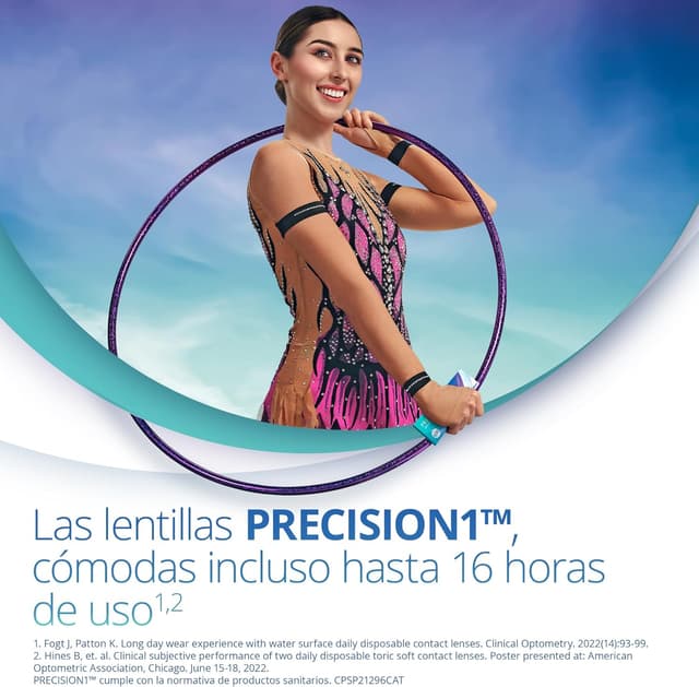 Thumbnail 4 de PRECISION1 Lentes de Contacto Diarios +0.50, Pack 30 👁