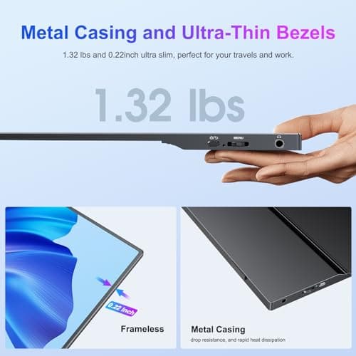 Thumbnail 3 de MOMODS Monitor Portátil 15.6" IPS FHD 🎮, HDMI/USB-C