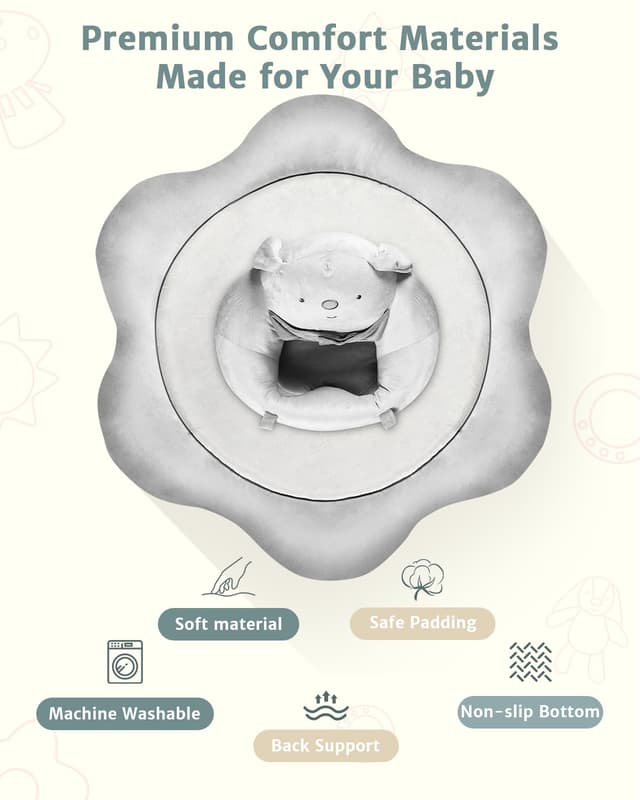 Thumbnail 5 de Suihuooo 3-in-1 Baby Spielmatte 100x100 cm