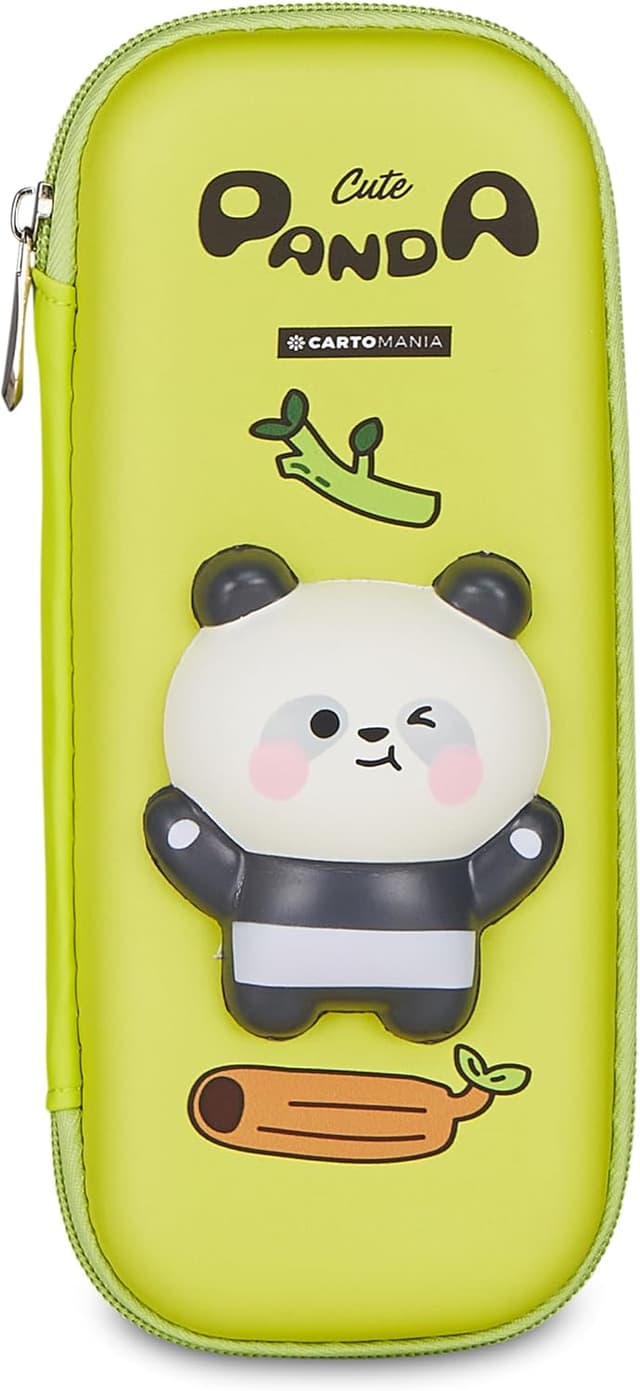 Imagen de Cartomania Portapenne verde panda en OfertitasTOP