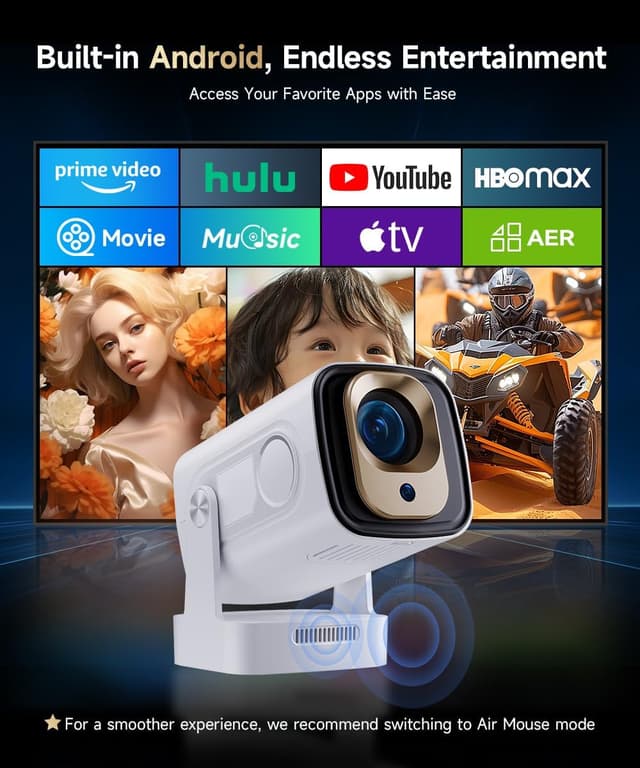 Detalle 2 de Magcubic Mini Projector 4K 1080p HY310