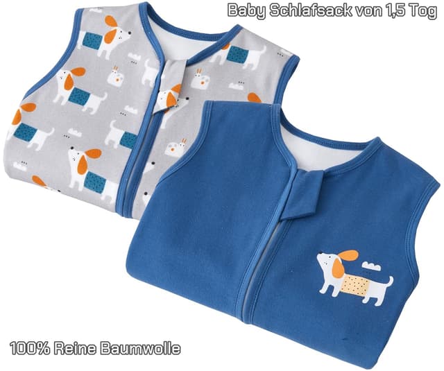 Detalle 2 de Baby Schlafsack mit Füßen 1,5 Tog