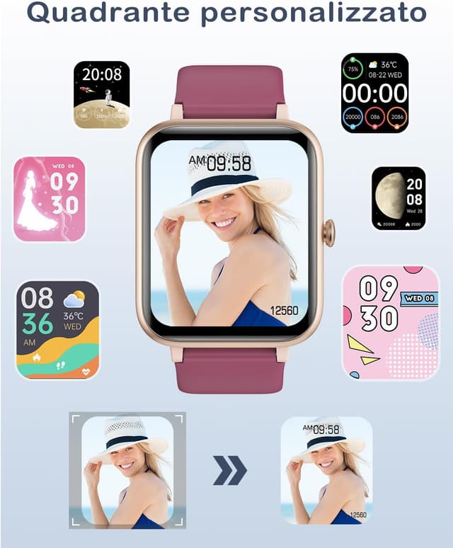 Thumbnail 6 de Smartwatch cardio GRV da donna, IP68