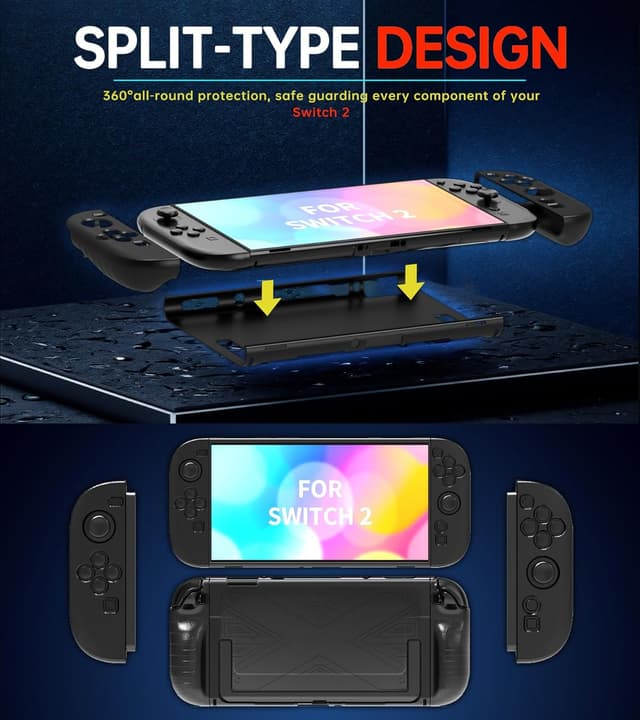 Thumbnail 5 de QUAGGY Switch 2 travel case with 10-slot cartridge holder