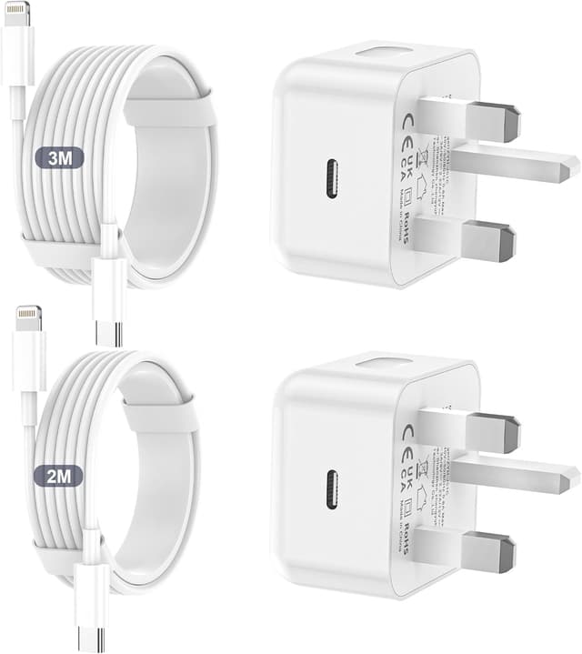 Detalle de Fast Charge iPhone charger 2-pack