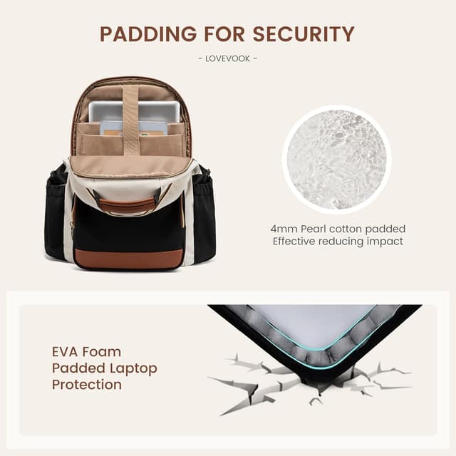 Detalle 2 de LOVEVOOK 15.6-inch Laptop Backpack