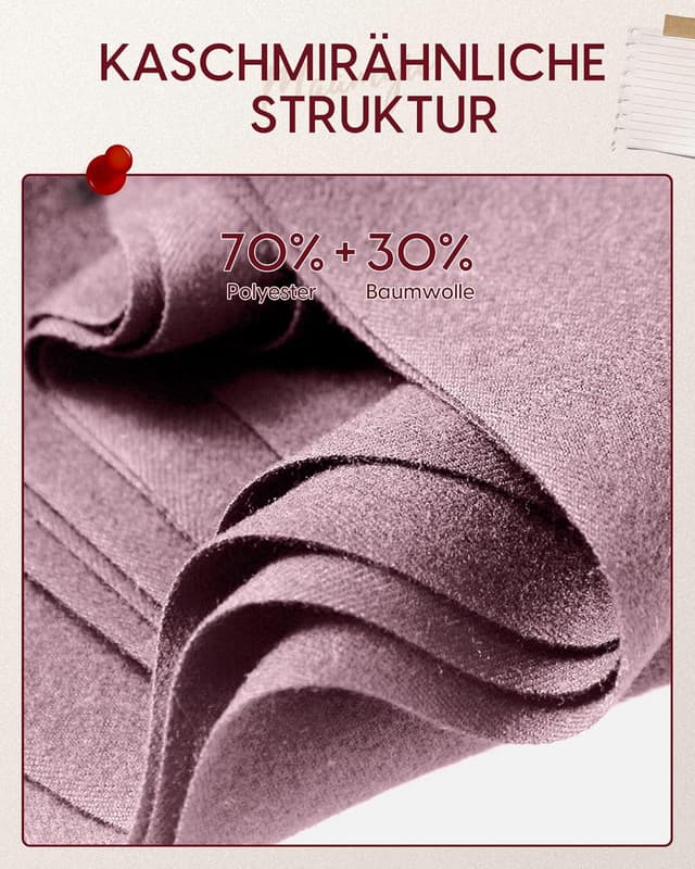 Thumbnail 3 de MaaMgic Pashmina Schal Damen, 20+ Farben 🧣