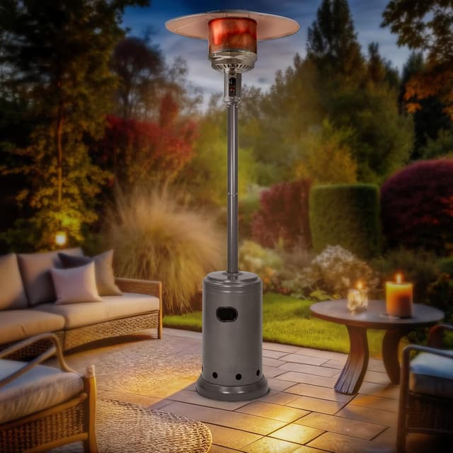 Detalle 2 de Amazon Basics 46,000 BTU Patio Heater