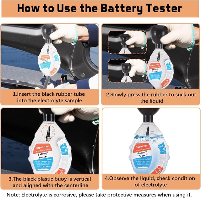 Thumbnail 3 de Starvortex KFZ Frostschutzprüfer & Autobatterie-Tester