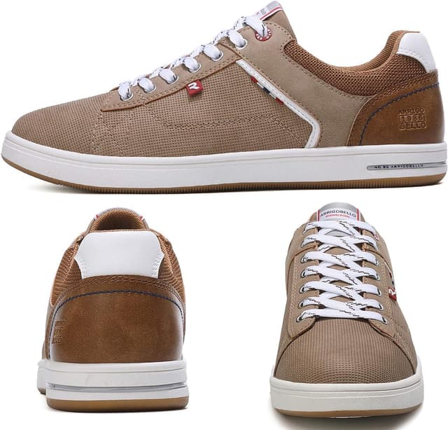 Detalle 2 de ARRIGO BELLO Sneaker Herren Business-Freizeitschuhe – leichte Trainer für Walking, Laufen und Sport (Größe 41–46)