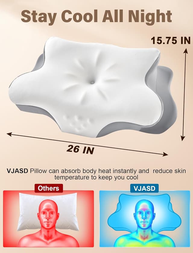 Thumbnail 5 de Cervical Neck Pillow 2 Heights