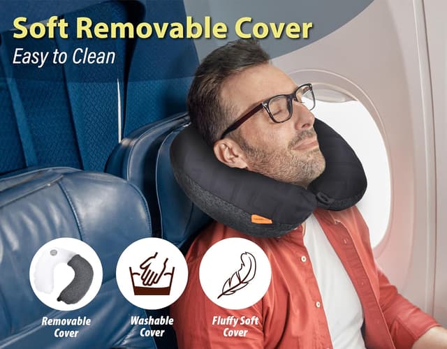 Detalle 2 de TREKOLOGY Inflatable Neck Pillow for Travel