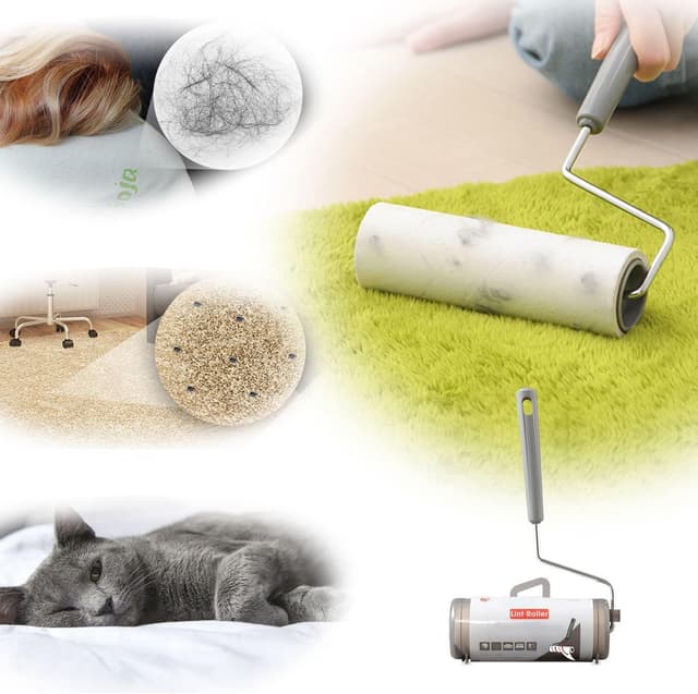 Thumbnail 1 de Iris Ohyama Handy Lint Roller CCNB-RN Cepillo Adhesivo 🐾