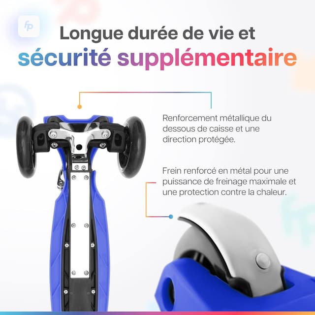 Thumbnail 5 de Patinete Fun Pro One para niños con LED y certificado TüV