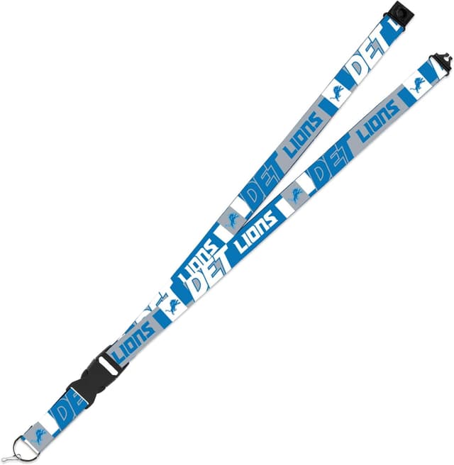 Detalle de Rico Industries NFL Football 19" x 1" Premium Unisex-Adult Safety Breakaway Lanyard - Flash