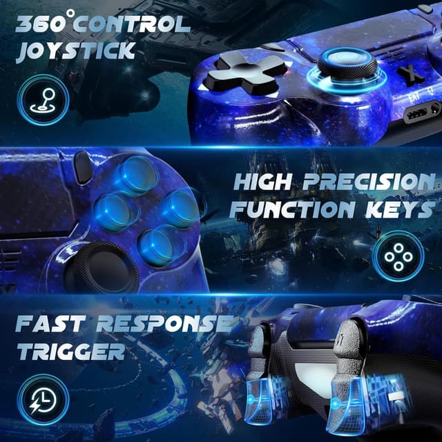 Thumbnail 2 de Glitfix Wireless Controller PS4