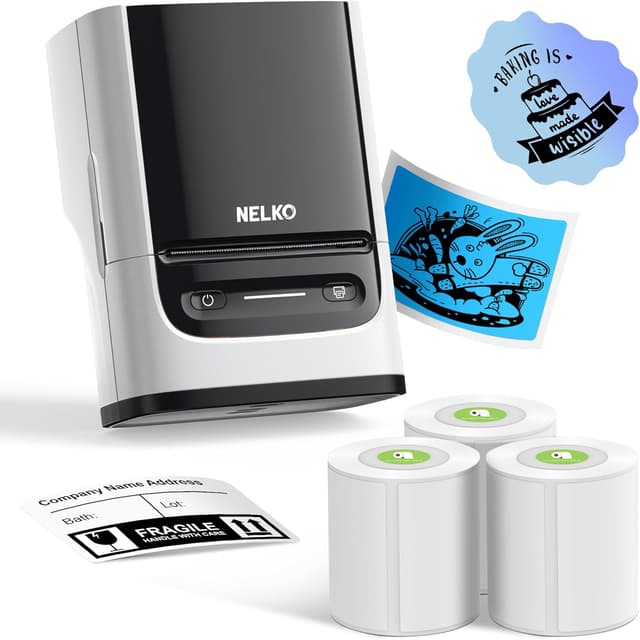 Detalle de Nelko PM220 Bluetooth label printer 5 cm