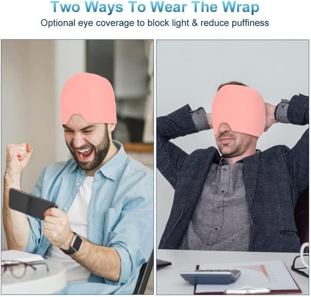 Thumbnail 5 de ACWOO Migraña Gorro de Gel 180° rosa