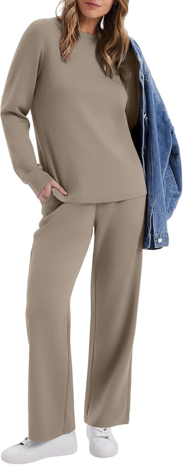 Detalle de WIHOLL Lounge Sets 2-Piece Tracksuit for Women