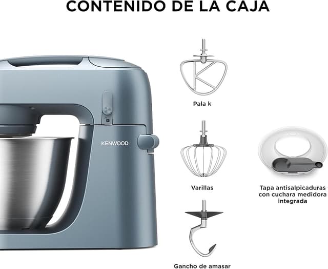 Thumbnail 6 de Kenwood Go KZM35.000GY amasadora 4L 800W