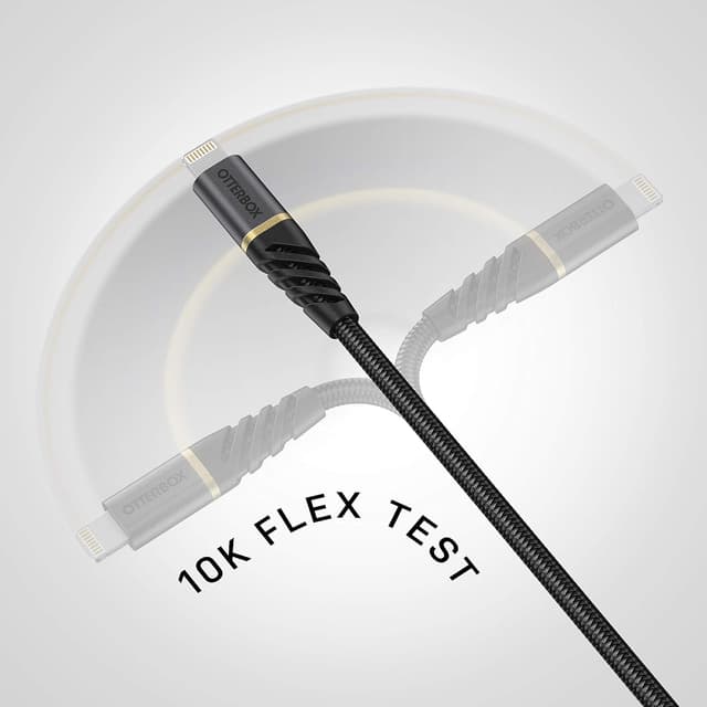 Detalle 1 de Otterbox Cable Reforzado Nylon USB-A a USB-C, 3M ⚡